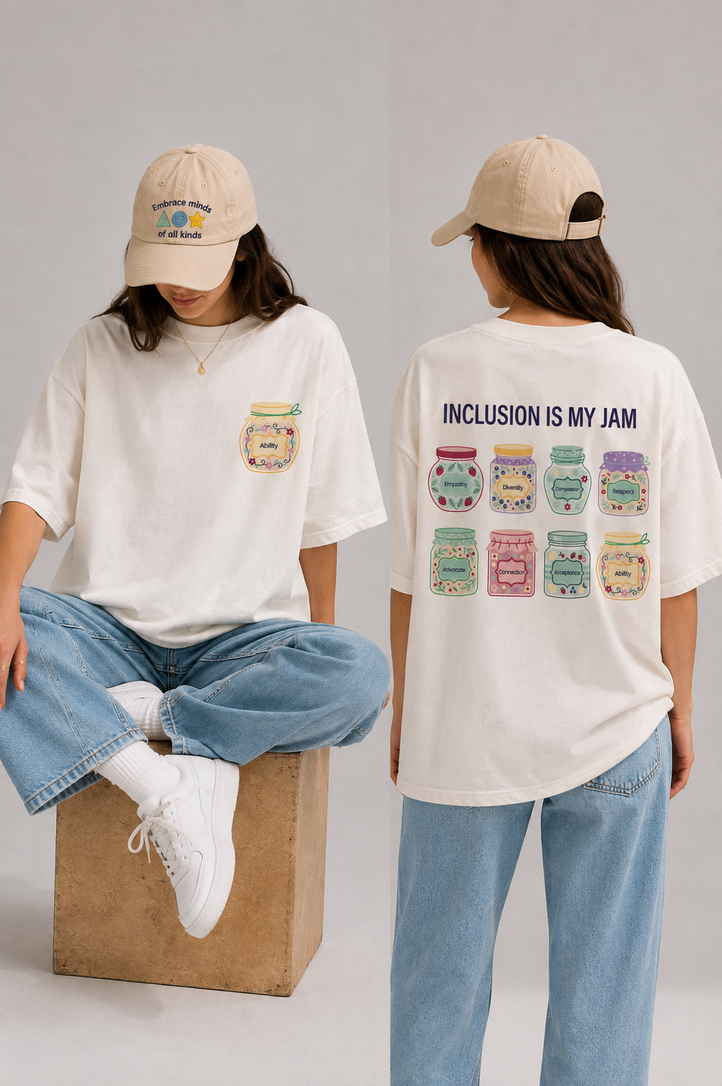 "Inclusion is my jam" T-shirt
