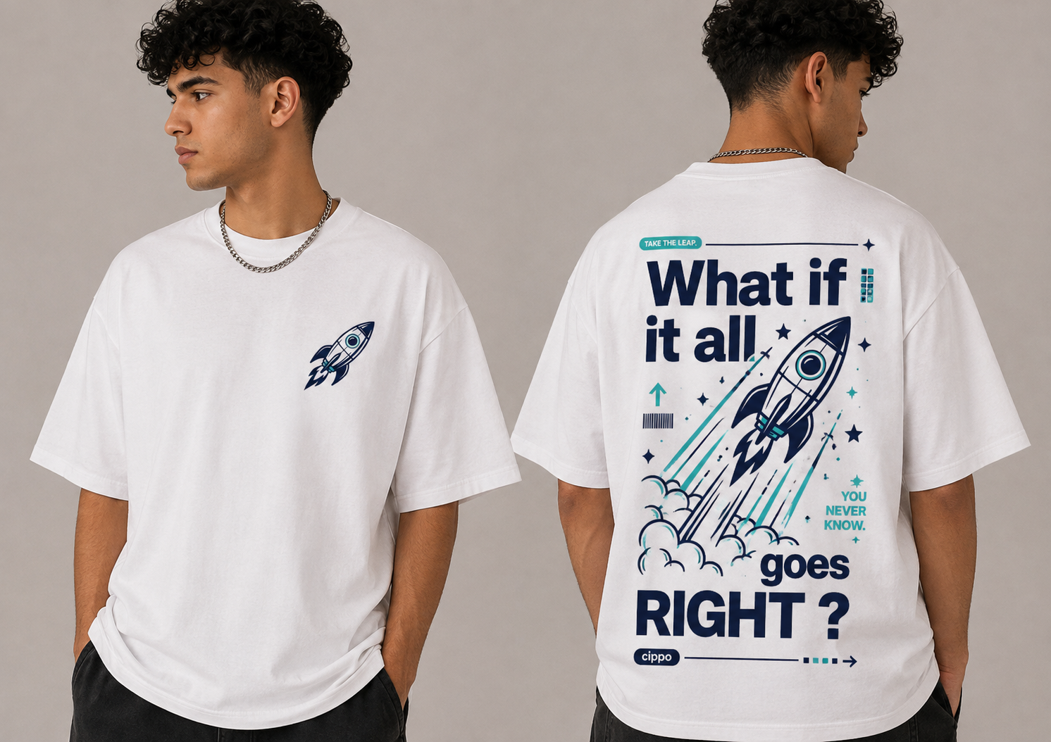 "What if it all goes right" T-shirt