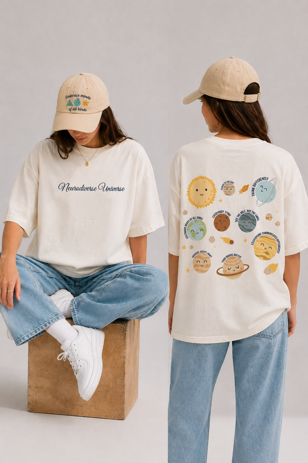 "Neurodiverse universe" T-shirt